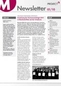 Newsletter 01/2010 Newsletter