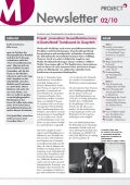 Newsletter 02/2010 Newsletter